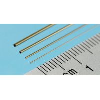 AA MBT17 - Trubka, mosadz, vonkajší priemer 1,7 mm, vnútorný priemer 1,5 mm, hrúbka steny 0,1 mm, 3 ks AA MBT17 - Trubka, mosadz, vonkajší priemer 1,7 mm, vnútorný priemer 1,5 mm, hrúbka steny 0,1 mm, 3 ks