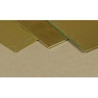 AA SM1M - Plech, mosadz, hrúbka 0,12 mm, 2 ks