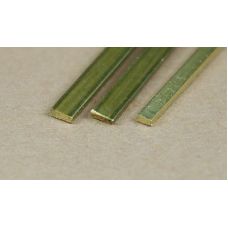 Hranol/pásovina, mosadz, 0,5 x  6,0 mm - RBM 051 5060 - dopredaj