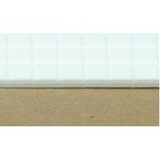 EV 4517 - Imitácia dlažby, hrúbka 1,0 mm, štvorce 9,5 x 9,5 mm, jemnejšia drážka
