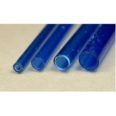 Rab 429-59/3 - Trubka priehľadná modrá, vonkajší priemer 6,0 mm, vnútorný priemer 5,0 mm, jeden kus