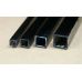 Rab 435-53/3 - Hranol dutý, priehľadný hnedý, štvorcový, 3,0 x 3,0 mm, vnútorný rozmer 2,0 x 2,0 mm, jeden kus - dopredaj