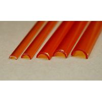 Rab 454-55/3 - Žľab priehľadný oranžový, vonkajší priemer 5,0 mm, vnútorný priemer 3,5 mm, jeden kus - dopredaj