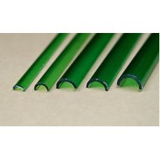 Rab 457-53/3 - Žľab priehľadný zelený, vonkajší priemer 4,0 mm, vnútorný priemer 2,5 mm