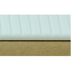 EV 2125 - Imitácia drevenej steny s drážkami tvaru "V", hrúbka 0,5 mm, rozteč drážok 3,2 mm, šírka drážky 0,53 mm