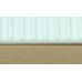 EV 4542 - Imitácia drevenej steny, spáry kryté lištami, hrúbka 1,0 mm, rozteč 1,8 mm, šírka rebra 0,38 mm