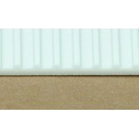 EV 4543 - Imitácia drevenej steny, spáry kryté lištami, hrúbka 1,0 mm, rozteč 2,5 mm, šírka rebra 0,5 mm EV 4543 - Imitácia drevenej steny, spáry kryté lištami, hrúbka 1,0 mm, rozteč 2,5 mm, šírka rebra 0,5 mm