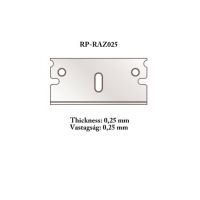 RP-RAZ025 - Náhradná čepeľ pre rezačku RP-CUTR, hrúbka 0,25 mm, 5 ks