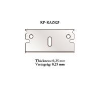 RP-RAZ025 - Náhradná čepeľ pre rezačku RP-CUTR, hrúbka 0,25 mm, 5 ks